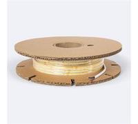 LEDKIA LIGHTING Ruban LED Dimmable 220V COB Auto-redressement 480 LED/m BOBINE 20m 12W/m 900lm/m Super Étroite Largeur 6.5mm Coupe 10cm IP65 4000K Blanc neutre