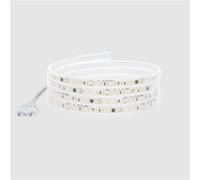 TechBrey Ruban LED Dimmable 220V SMD Auto-redressement 120 LED/m 10W/m 1000lm/m Largeur 12mm Coupe 10cm IP65 Sur mesure 2700K Blanc chaud 10 m Blanc,Blanc G