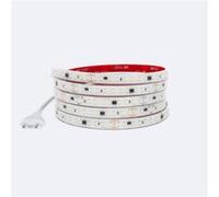 TechBrey Ruban LED Dimmable 220V SMD Auto-redressement 120 LED/m 14W/m 1680lm/m SILICONE FLEX Largeur 12mm Coupe 10cm IP67 Sur mesure 2700K Blanc chaud 15 m Blanc G