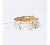 TechBrey Ruban LED Dimmable 220V SMD Auto-redressement 120 LED/m 17W/m 2040lm/m SILICONE FLEX IC2 Largeur 12mm Coupe 10cm IP65 Sur mesure 4000K Blanc neutre 5 m Blanc G