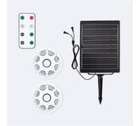 TechBrey Ruban LED Extérieur Solaire 24V DC SMD2835 60 LED/m 40m IP65 Largeur 12mm Coupe 100 cm RGB Transparent