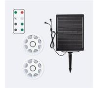 TechBrey Ruban LED Extérieur Solaire 24V DC SMD2835 60 LED/m 50m IP65 Largeur 12mm Coupe 100 cm RGB Transparent