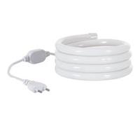 TechBrey Ruban LED Néon Dimmable 220V Blanc Froid Circulaire 360 9W/m Coupe 100cm IP67 Sur mesure 1 m Blanc G