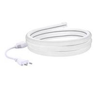 TechBrey Ruban LED Néon Dimmable 220V Blanc Froid Semi-Circulaire 180 7.5W/m Coupe 100cm IP67 Sur mesure 4 m Blanc G