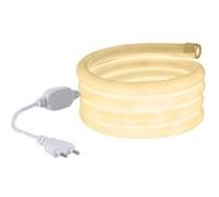 TechBrey Ruban LED Néon Dimmable 220V Blanc Neutre Circulaire 360 9W/m Coupe 100cm IP67 Sur mesure 4 m Blanc G