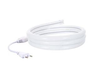 TechBrey Ruban LED Néon Dimmable 220V Blanc Neutre Semi-Circulaire 180º 7.5W/m Coupe 100cm IP67 Sur mesure 5 m Blanc G