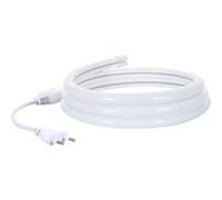 TechBrey Ruban LED Néon Dimmable 220V Bleu Semi-Circulaire 180º 7.5W/m Coupe 100cm IP67 Sur mesure 15 m Blanc G