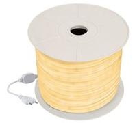 TechBrey Ruban LED Néon Dimmable 220V BOBINE 50m Blanc Chaud Circulaire 360 9W/m Coupe 100cm IP67 Blanc chaud Blanc G