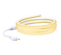 LEDKIA LIGHTING Ruban LED Néon Dimmable 220V BOBINE 50m Blanc Chaud Semi-Circulaire 180º 7.5W/m Coupe 100cm IP67 3000K Blanc chaud