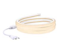TechBrey Ruban LED Néon Dimmable 220V BOBINE 50m Blanc Neutre Semi-Circulaire 180º 7.5W/m Coupe 100cm IP67 Blanc neutre Blanc G