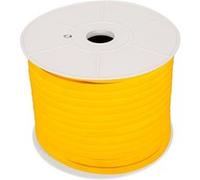 Ruban LED Néon Dimmable 220V BOBINE 50m Jaune Semi-Circulaire 180 7.5W/m Coupe 100cm IP67 Jaune