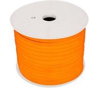 TechBrey Ruban LED Néon Dimmable 220V BOBINE 50m Orange Semi-Circulaire 180 7.5W/m Coupe 100cm IP67 Orange G