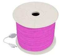 TechBrey Ruban LED Néon Dimmable 220V BOBINE 50m Rose Circulaire 360 9W/m Coupe 100cm IP67 Rose Rose G