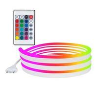 TechBrey Ruban LED Néon Dimmable 220V RGB Semi-Circulaire 180 11W/m Coupe 100cm IP67 Sur mesure 15 m G