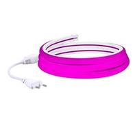 TechBrey Ruban LED Néon Dimmable 220V Rose Semi-Circulaire 180º 7.5W/m Coupe 100cm IP67 Sur mesure 3 m Blanc G