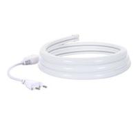 TechBrey Ruban LED Néon Dimmable 220V Vert Semi-Circulaire 180º 7.5W/m Coupe 100cm IP67 Sur mesure 5 m Blanc G