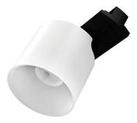 LEDKIA LIGHTING Spot à Douille sur Rail Monophasé Davos pour Ampoule LED GU10 AR111 Noir GU10,AR111