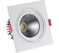 TechBrey Spot Downlight LED 10W Carré Madison Coupe Ø 95 mm 3000K Blanc chaud Blanc Chaud 3000K G