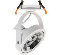 TechBrey Spot Downlight LED 15W AR111 Coupe Ø 80 mm 3000K Blanc chaud Blanc