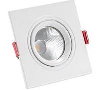 TechBrey Spot Downlight LED 5W Carré Madison Coupe Ø 75 mm 4000K Blanc neutre Blanc Neutre 4000K G