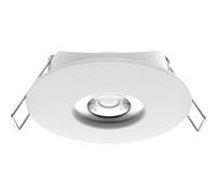 TechBrey Spot Downlight LED 5W Orientable Rond IP44 Coupe Ø 68 mm Chromé Chromé