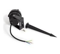 TechBrey Spot Extérieur GU10 Aluminium avec Piquet Simba Noir Noir G