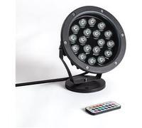 TechBrey Spot Extérieur LED 18W RGB Colmar RGB G