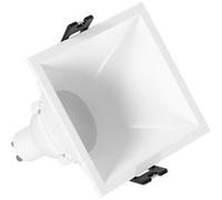 TechBrey Spot LED Downlight Carré 45º GU10 6W Coupe 85x85mm Faible UGR PC No Flicker 3000K Noir Blanc chaud Noir