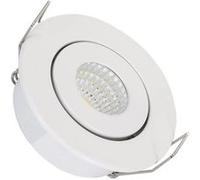 TechBrey Spot LED Downlight COB Orientable Rond Blanc Coupe Ø 44mm No Flicker 5000K Blanc froid Blanc G