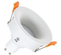 TechBrey Spot LED Downlight GU10 6W Coupe Ø 70mm Lumière Indirecte No Flicker 4000K Blanc neutre Blanc