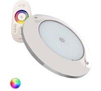 TechBrey Spot LED Piscine en Saillie Inox RGBW Submersible 12V DC IP68 35W Oui RGBW Argent G