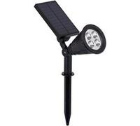 TechBrey Spot LED Solaire Meillion sur Piquet IP65 Blanc Chaud 2800K - 3200K Blanc Chaud G