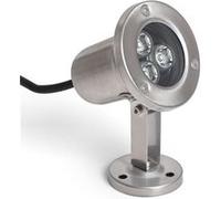 TechBrey Spot LED Submersible RGB 3W en Saillie 12V DC Inox RGB Argent G