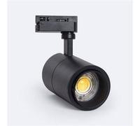 TechBrey Spot LED sur Rail Monophasé 20W Pulyx Dimmable CCT Sélectionnable Multi-angle 15-60º Noir Noir