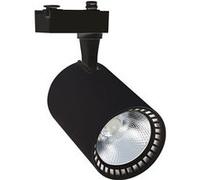 TechBrey Spot LED sur Rail Monophasé 40W Bron Noir 3000K Blanc chaud Autre G