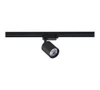 TechBrey Spot LED sur Rail Triphasé 10W Dimmable Mallet Noir 4000K Blanc neutre Noir