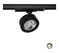 TechBrey Spot LED sur Rail Triphasé 20W Onuba CCT Sélectionnable Noir 3000K - 4000K - 6000K Sélectionnable (chaud-neutre-froid) Noir G