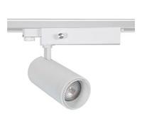 TechBrey Spot LED sur Rail Triphasé 30W Dimmable Wolf Multiangle 15-60º Blanc 3000K Blanc chaud Blanc G