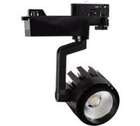 TechBrey Spot LED sur Rail Triphasé 30W Dora Noir 3000K Blanc chaud Noir