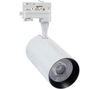 TechBrey Spot LED sur Rail Triphasé 30W Vulcan Blanc 4000K Blanc neutre Blanc