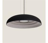 TechBrey Suspension Acoustique LED 18W Feutre Misis-S Noir Noir