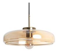 LEDKIA LIGHTING Suspension Cristal Hipo Ambre E27