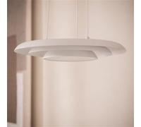 TechBrey Suspension LED 24W Métal Ø400 mm CCT Sélectionnable Handen Telmor Blanc Blanc