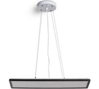 TechBrey Suspension LED 24W Rectangulaire SwitchCCT Sélectionnable 580X200 mm Double Face Noir (3000K - 4000K - 6000K) CCT Noir G