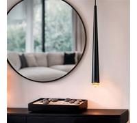 TechBrey Suspension LED 3W Métal Hauteur Réglable Agnes Noir Noir
