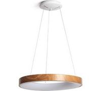 TechBrey Suspension LED 50W Aluminium CCT Sélectionnable Jacob-L Brun Brun G