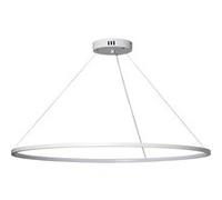 TechBrey Suspension LED Aluminium 28W CCT Sélectionnable Big Ivalo Ø 1 mètre Blanc Blanc G