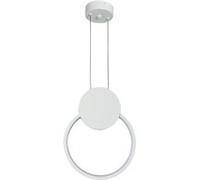 TechBrey Suspension LED Métal 10W Stendhal Blanc Blanc G