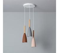 TechBrey Suspension Métal et Bois Rain Multicolore Multicolore G