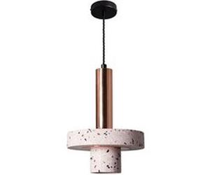 TechBrey Suspension Métal et Ciment Hestia Or rose Or rose G
